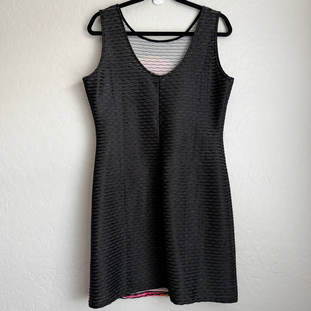 Desigual Women's Flamingo Print Sleeveless Mini Dress Black XL - Picture 3 of 10